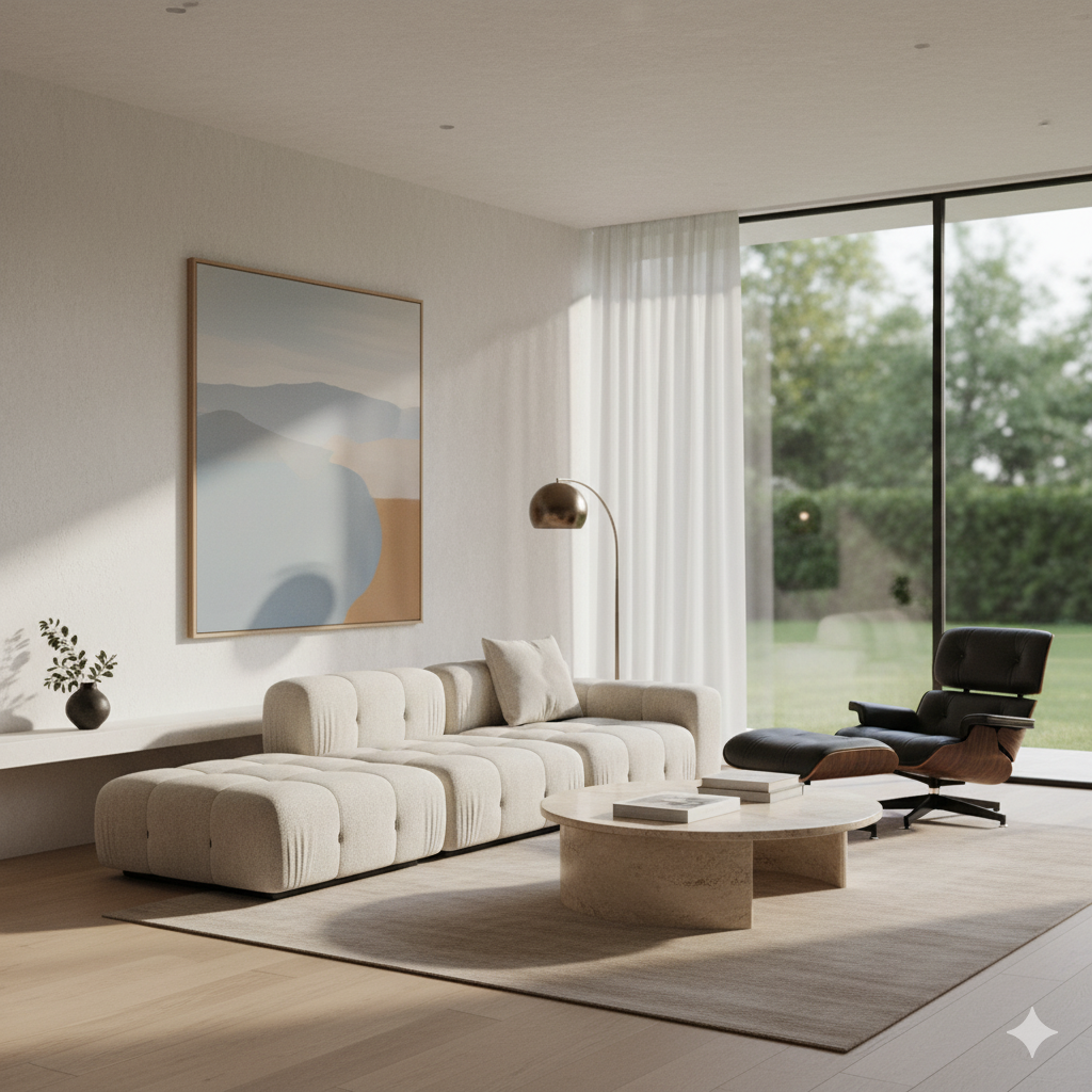 Minimalist Luxury Interior Design, Quiet Luxury Home