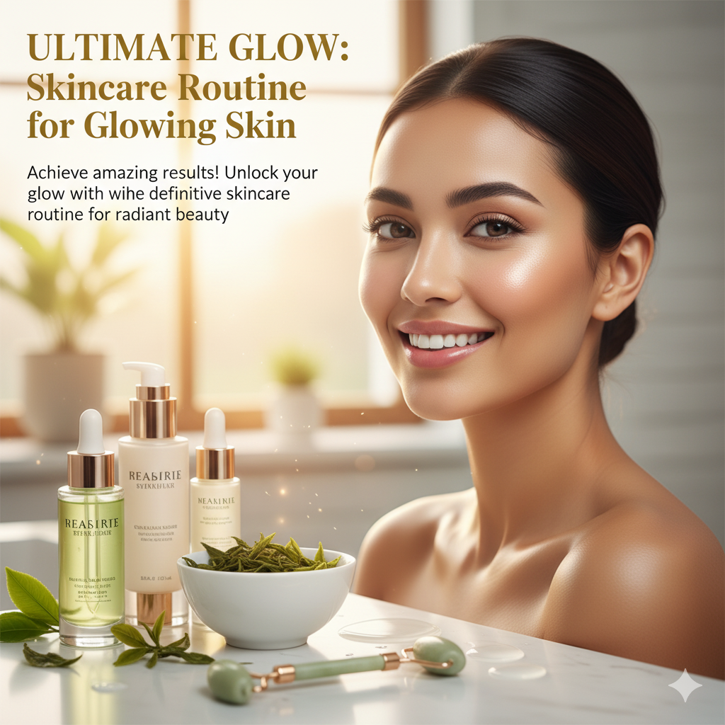 skincare routine for glowing skin